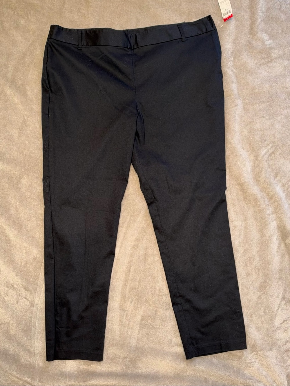 Women’s Black Stretch Pull-On Pants Size 18